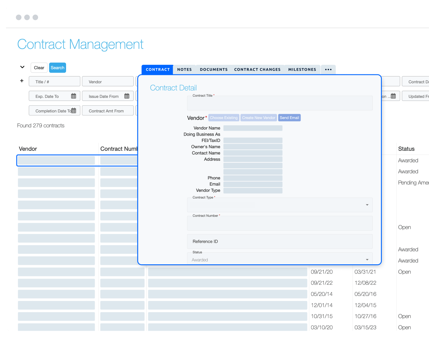 Contract Management v2