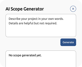 AI-Powered Scope Generation