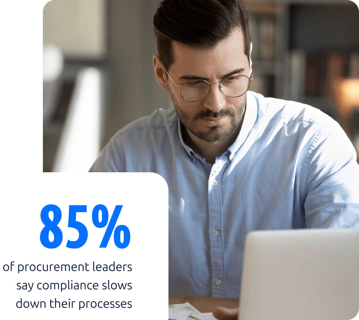 85 percent of procurement leaders