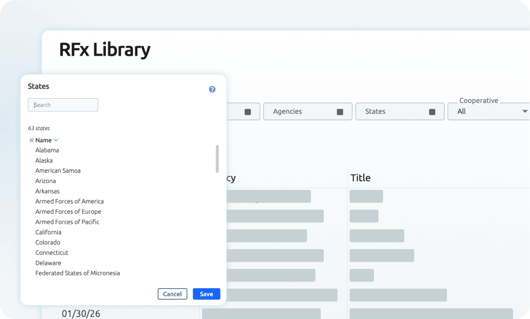 RFx Library
