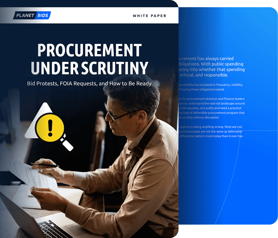 Procurement Under scrutiny